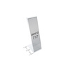 Azar Displays 2"W x 7"H Angled Sign Holder, PK10 112767